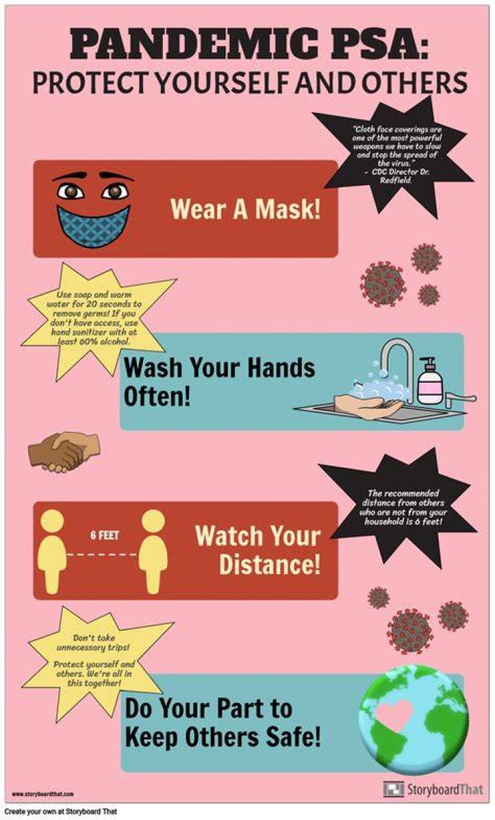 Can a PSA be a poster?