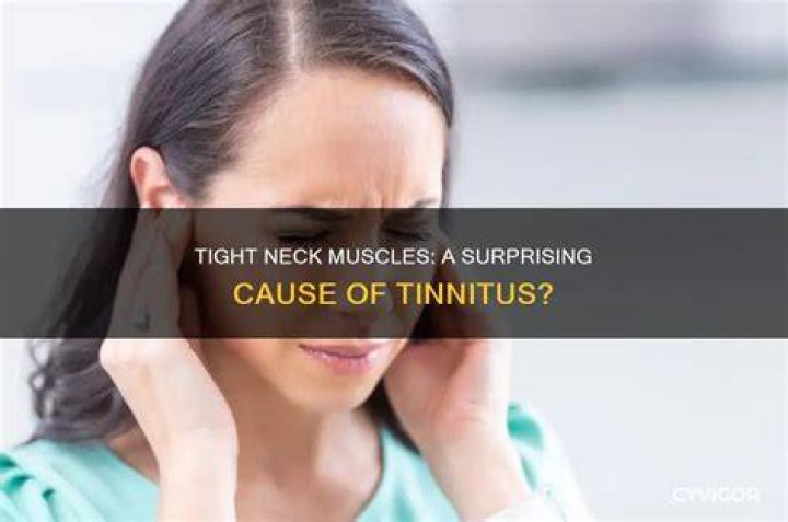 Can tight neck muscles cause tinnitus?