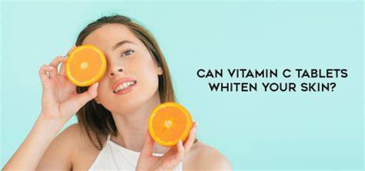 Can vitamin C whiten skin?