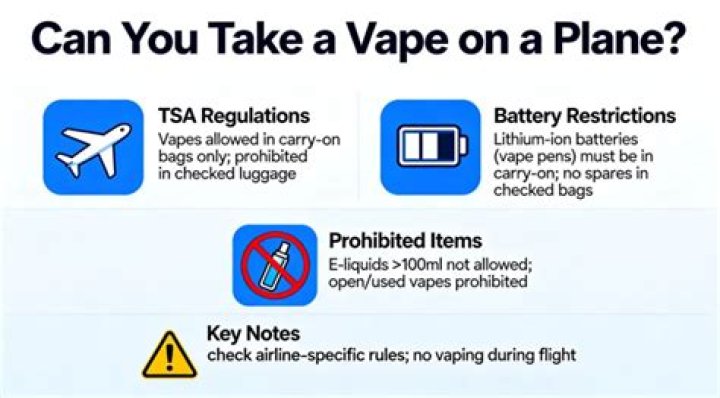 Can you take a vape on a plane 2021?