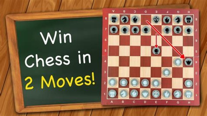 Can you win a chess game in 2 moves?