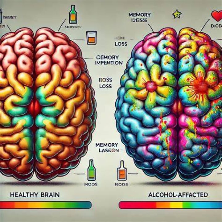 Does alcohol affect grey matter?