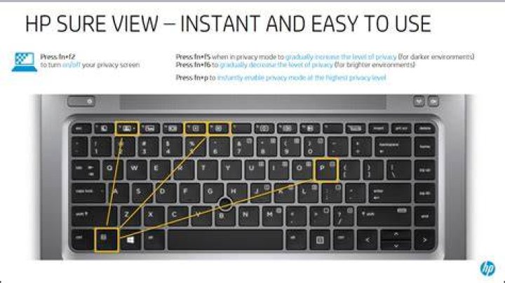 How do I turn off the Insert key on my HP laptop?
