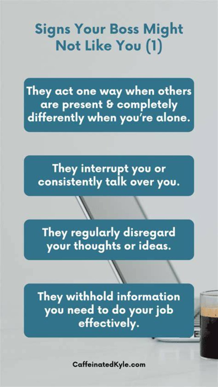 How do you act when your boss is mad at you?
