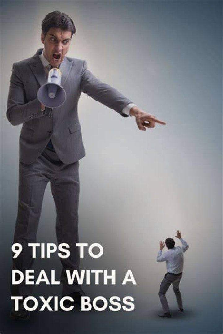 How do you respond to a toxic boss?