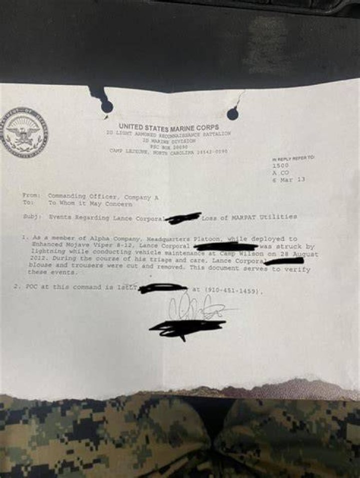 How long does it take to get your 5 day letter USMC?