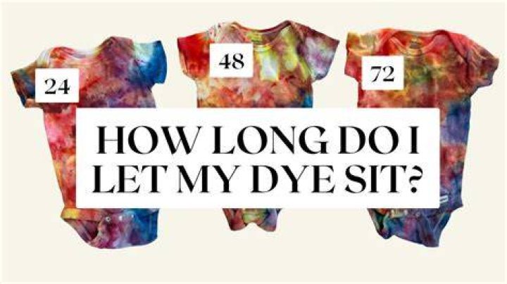 How long should Rit dye sit?