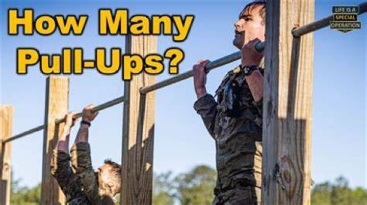 How many pull-ups do Marines have to do?