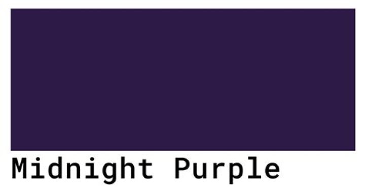 What color is midnight purple?