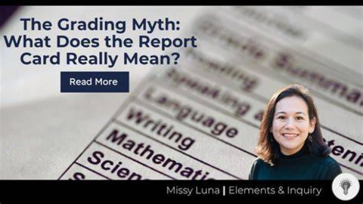 What does a 4 mean on a report card?