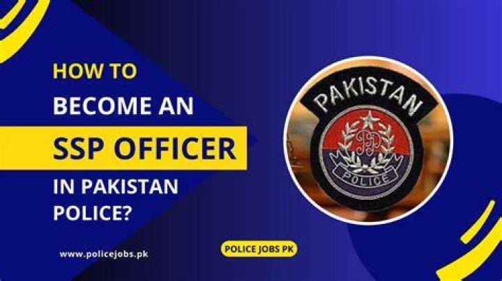 What does SSP stand for in police?