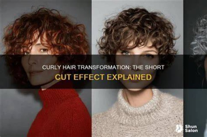 What happens to curly hair when you cut it short?