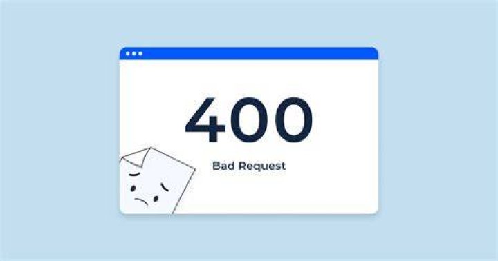 What is a 400 error code?