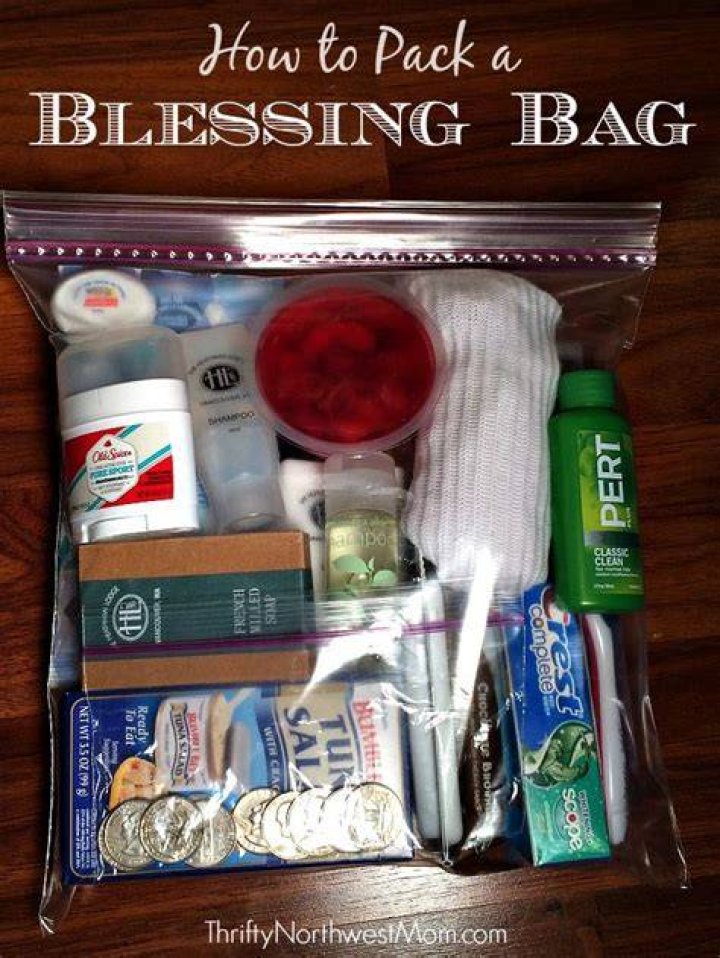 What is a blessing bag?
