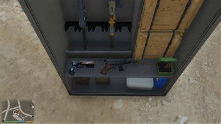 What is gun locker gta5?