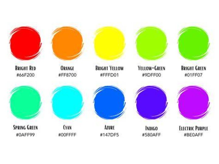 What is the brightest color?