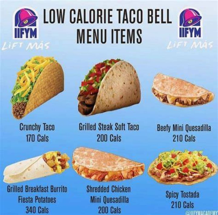 What is the healthiest item at Taco Bell?