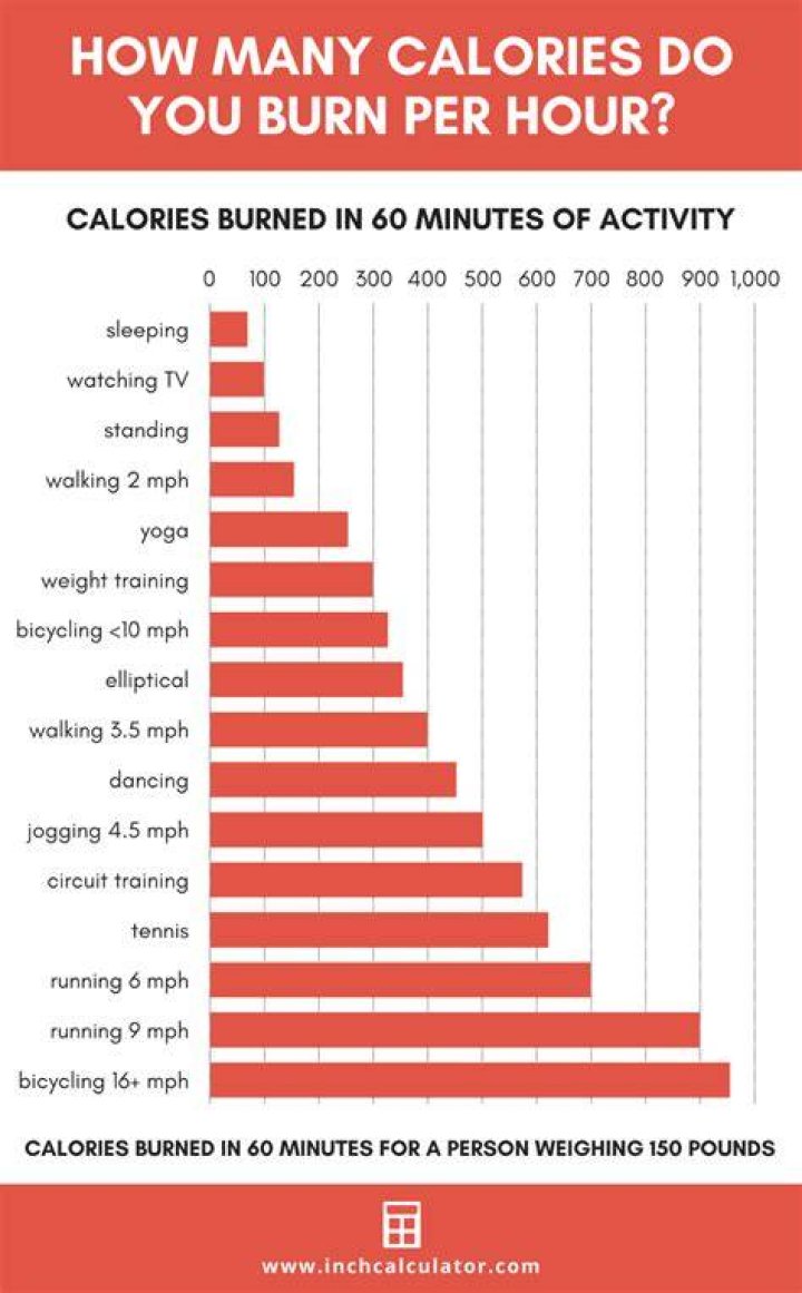 What sports burn the least calories?