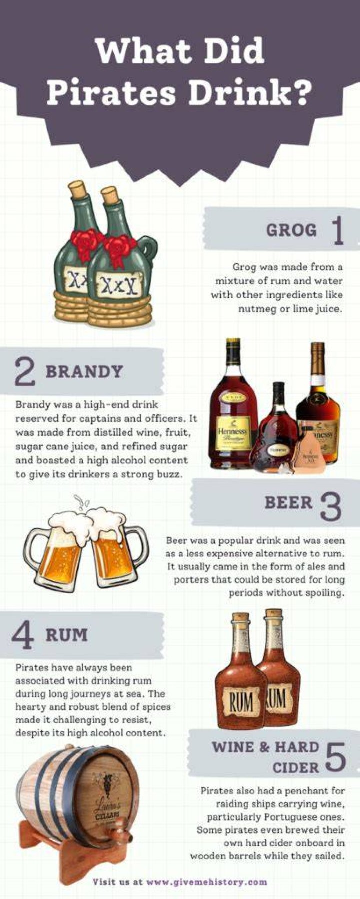 What type of wine did pirates drink?