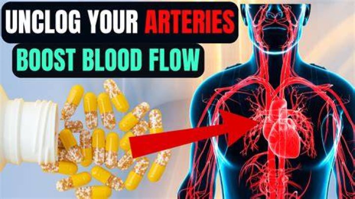 What vitamins help unclog arteries?