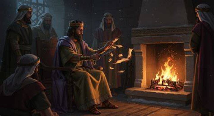Who burned Jeremiah's scroll?