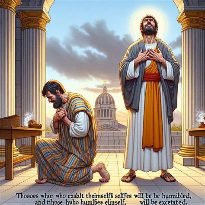 Who prayed for himself in the Bible?