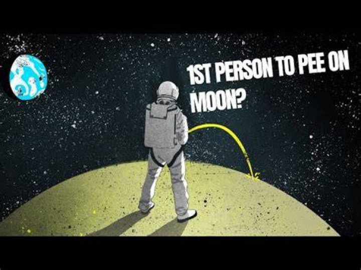 Who was the first person to pee on the moon?