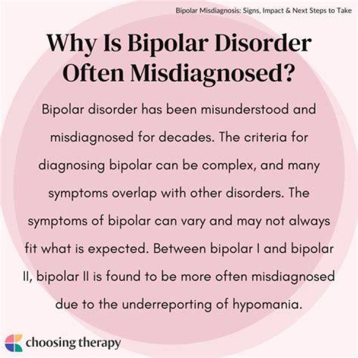 Why is bipolar disorder so commonly misdiagnosed?